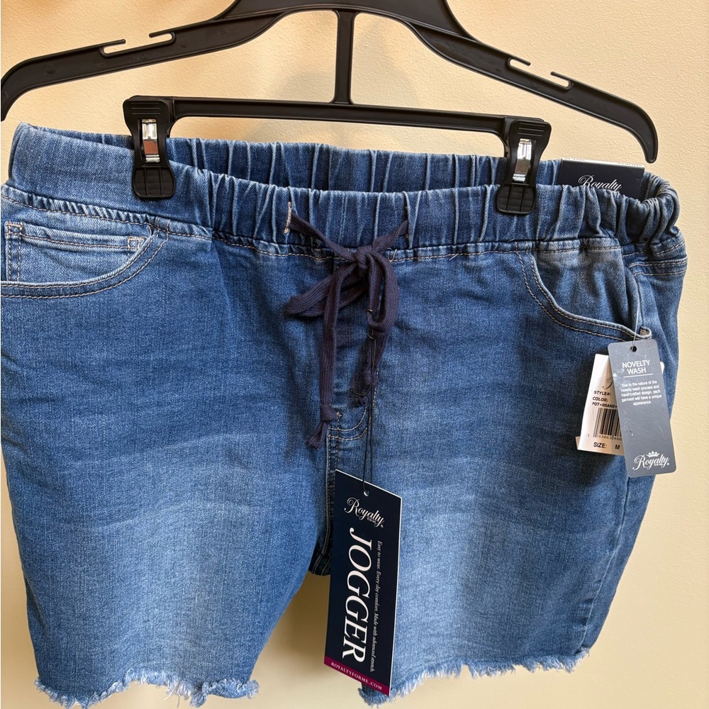 Royalty For Me Women's Blue Denim Shorts